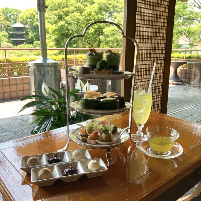 宇治茶アフタヌーンティー with 辻利兵衛本店