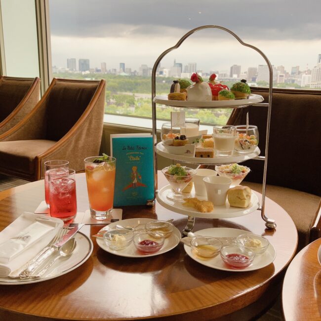 帝国ホテル東京インペリアルラウンジアクア 星の王子さまアフタヌーンティー