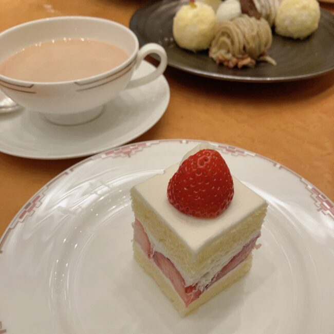 帝国ホテル伝統のショートケーキ
