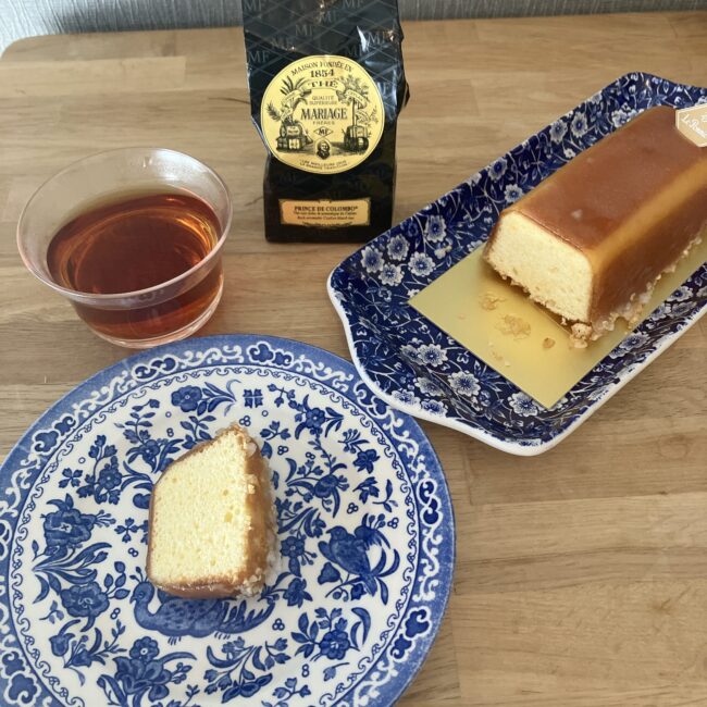 マリアージュフレール「プランス ドゥ コロンボ」の紅茶と、ルポミエのウィークエンド・シトロン。