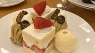 帝国ホテルのショートケーキやモンブランなど定番スイーツに合う紅茶は？ランデブーラウンジ実食ペアリング検証