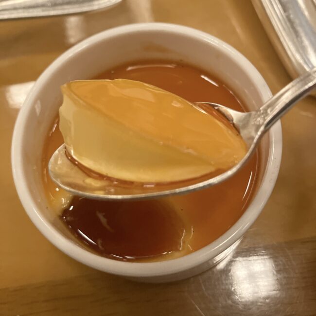 帝国ホテル ランデブーラウンジ アフタヌーンティー カスタードプリン