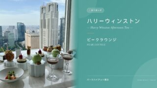 【2026年】ハリーウィンストン・アフタヌーンティーお土産の中身を公開!パークハイアット東京の夕暮れとノンカフェイン紅茶レポ